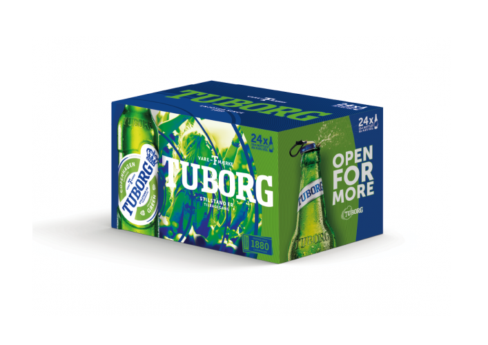 丹麥啤酒Tuborg品牌設(shè)計，展現(xiàn)年輕與活力