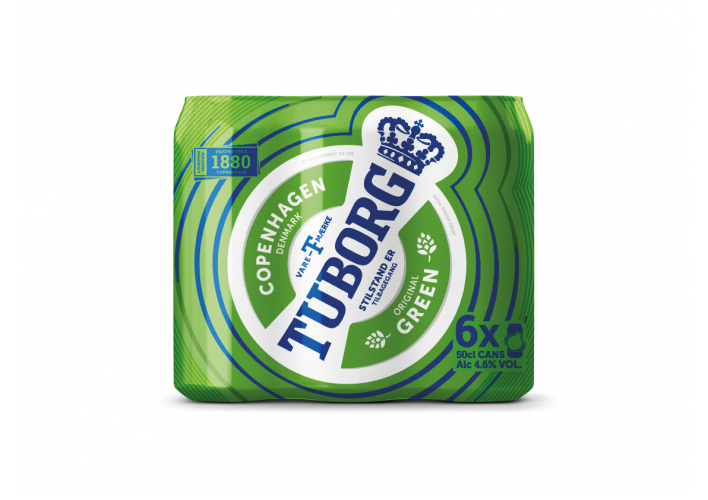 丹麥啤酒Tuborg品牌設(shè)計，展現(xiàn)年輕與活力