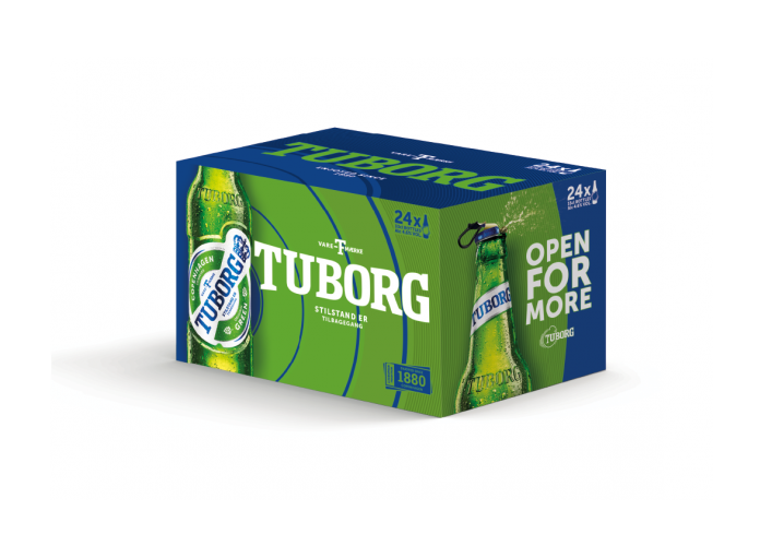 丹麥啤酒Tuborg品牌設(shè)計，展現(xiàn)年輕與活力