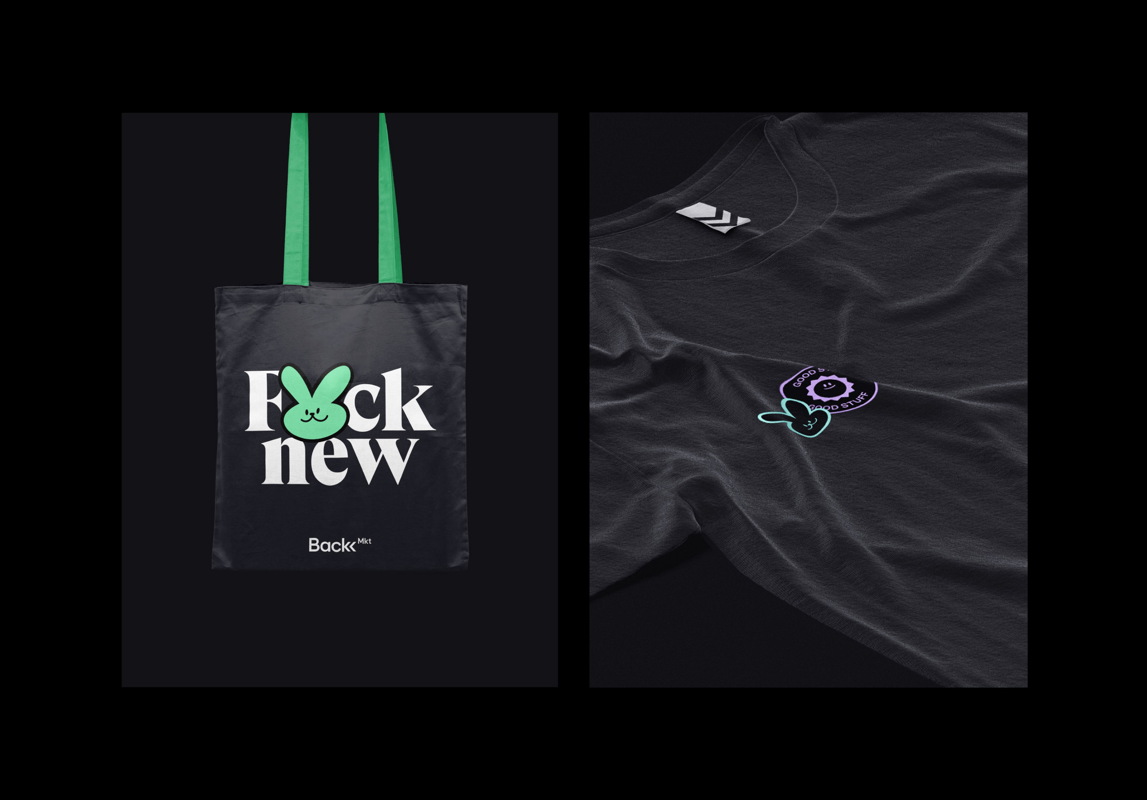 Back Market電子設(shè)備翻新服務(wù)商公司vi設(shè)計(jì)，手提袋設(shè)計(jì)